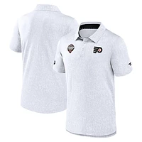 Men's Fanatics White Philadelphia Flyers 2024 NHL Stadium Series Authentic Pro Jacquard Polo