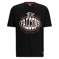 Men's BOSS X NFL  Black Atlanta Falcons Trap T-Shirt