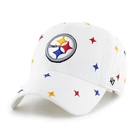 Unisex '47 Pittsburgh Steelers Confetti Clean Up Adjustable Hat