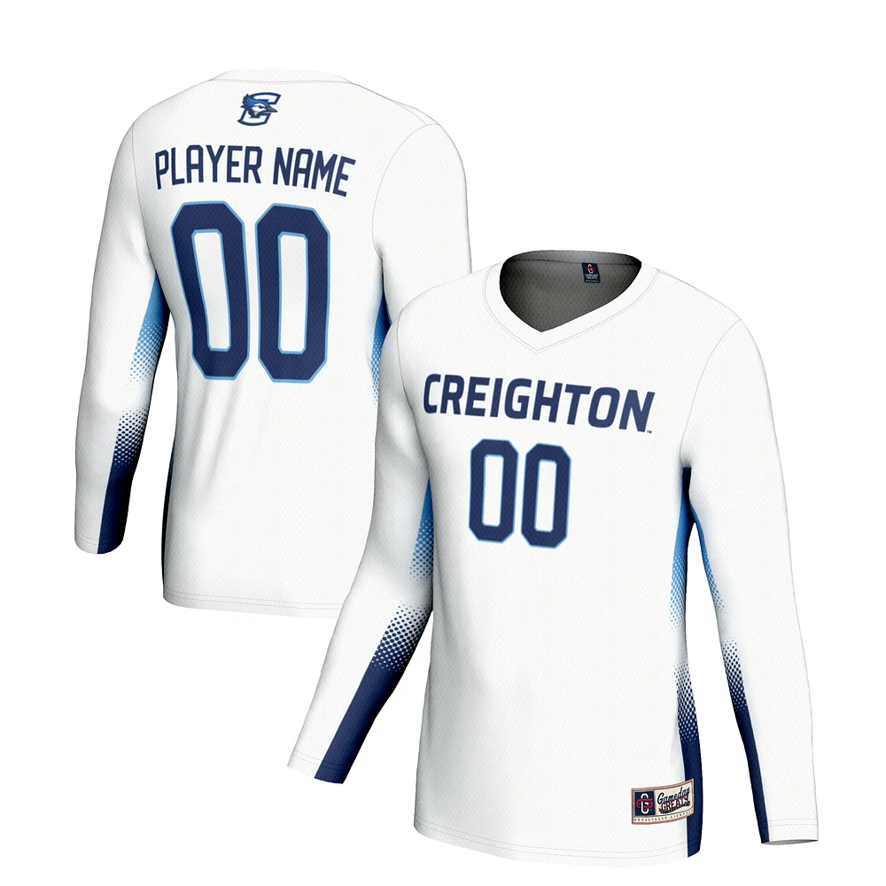 Unisex GameDay Greats White Creighton Bluejays NIL Lightweight Volleyball Jersey
