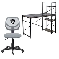 Imperial  Las Vegas Raiders Team Logo Desk & Office Chair Set