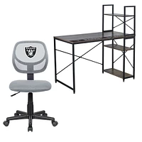 Imperial  Las Vegas Raiders Team Logo Desk & Office Chair Set