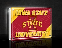 Iowa State Cyclones LED Rectangle Tabletop Sign