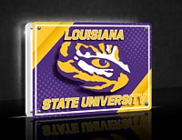 LSU Tigers LED Rectangle Tabletop Sign
