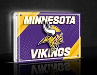 Minnesota Vikings LED Rectangle Tabletop Sign