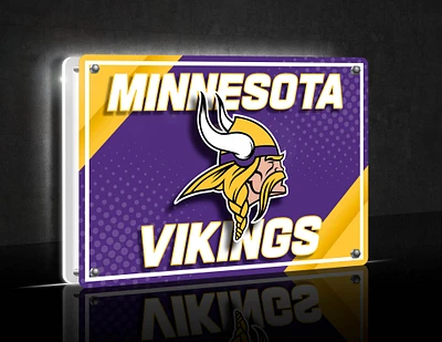 Minnesota Vikings LED Rectangle Tabletop Sign
