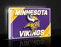 Minnesota Vikings LED Rectangle Tabletop Sign