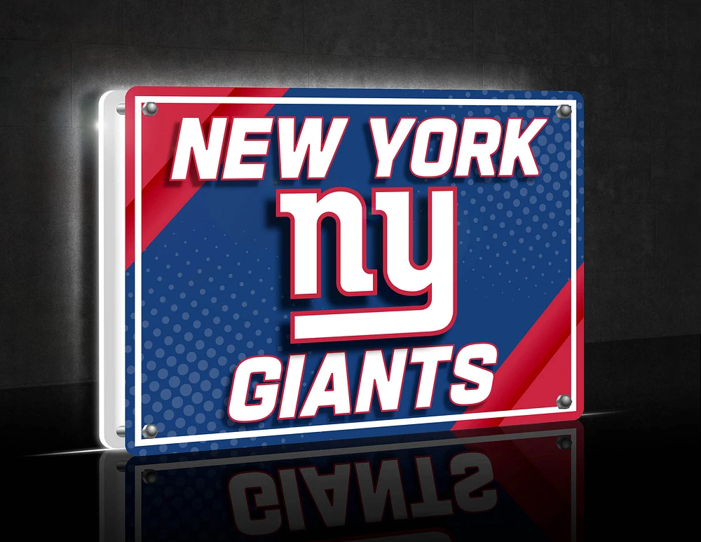 New York Giants LED Rectangle Tabletop Sign