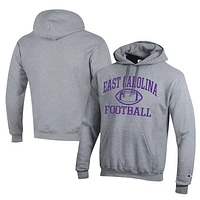 Men's Champion ECU Pirates Football Eco Powerblend Pullover Hoodie