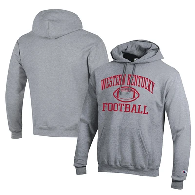 Men's Champion Western Kentucky Hilltoppers Football Eco Powerblend Pullover Hoodie