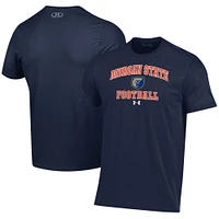Men's Under Armour  Navy Morgan State Bears Football Performance T-Shirt