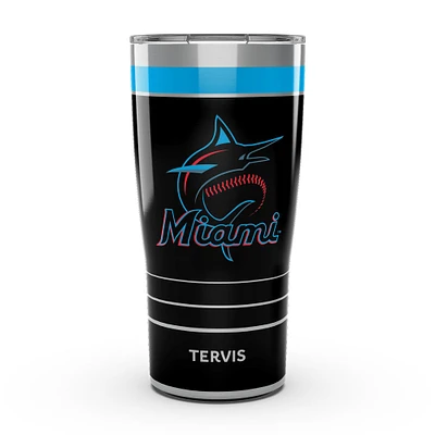 Tervis Miami Marlins 20oz. MVP DuraPrint™️ Stainless Steel Travel Tumbler