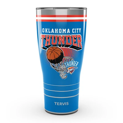 Tervis Oklahoma City Thunder 30oz. DuraPrint™️ Vintage Stainless Steel Travel Tumbler