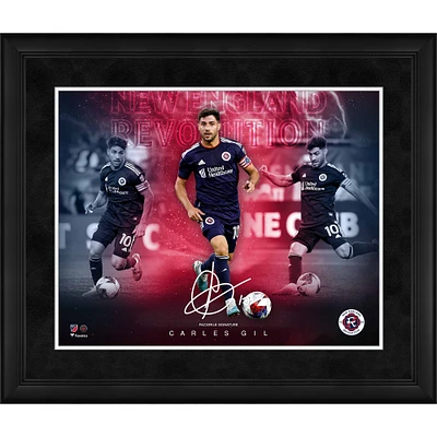 Carles Gil New England Revolution Framed 16" x 20" Stars of the Game Collage