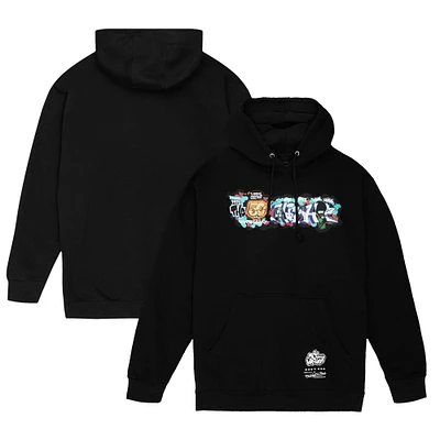 Unisex Mitchell & Ness  Black 50th Anniversary of Hip-Hop Graffiti Pullover Hoodie