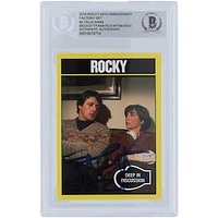 Talia Shire Rocky Autographed 2016 Topps Rocky 40th Anniversary Factory Set #2 Beckett Fanatics Witnessed Authenticated Card
