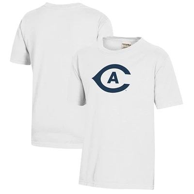 Youth  White UC Davis Aggies Logo Comfort Wash T-Shirt
