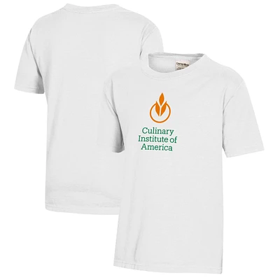 Youth Culinary Institute of America Steels Logo Comfort Wash T-Shirt