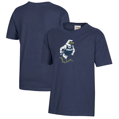 Youth  Heather Navy Georgia Southern Eagles Logo Comfort Wash T-Shirt