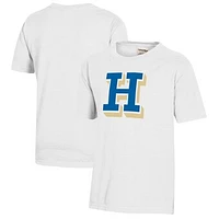 Youth  White Hamilton Continentals Logo Comfort Wash T-Shirt