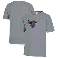 Youth  Gray Minnesota State University, Mankato Logo Comfort Wash T-Shirt