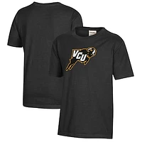Youth  Black VCU Rams Logo Comfort Wash T-Shirt