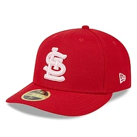 Men's New Era  Red St. Louis Cardinals 2024 Mother's Day Low Profile 59FIFTY Fitted Hat