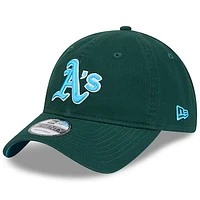 Men's New Era Green Athletics 2024 Father's Day 9TWENTY Adjustable Hat