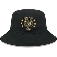 Men's New Era  Black New York Mets 2024 Armed Forces Day Bucket Hat