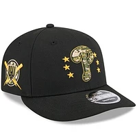 Men's New Era  Black Philadelphia Phillies 2024 Armed Forces Day Low Profile 9FIFTY Snapback Hat