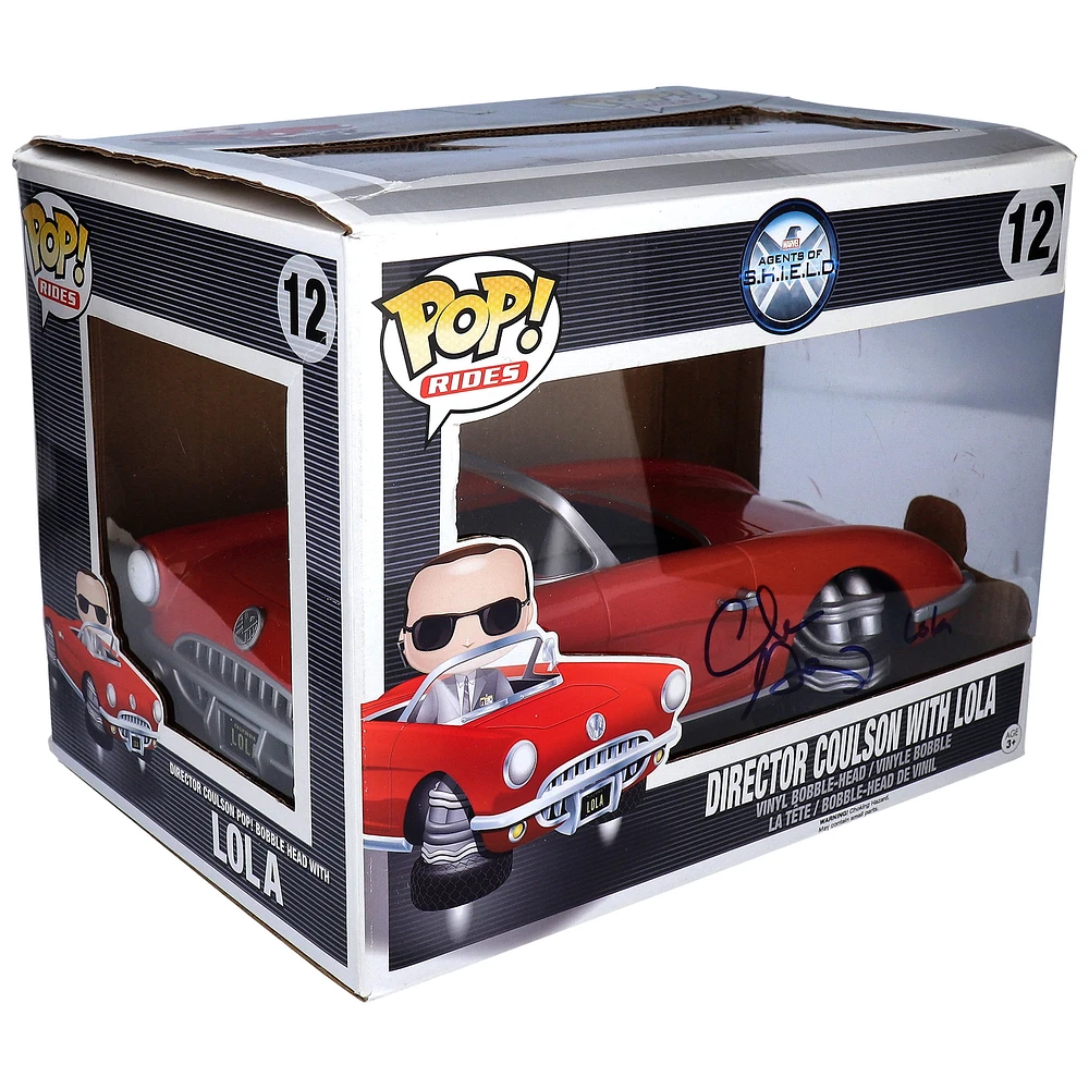 Clark Gregg Agents of S.H.I.E.L.D. Autographed #12 Funko Pop! With "Lola" Inscription