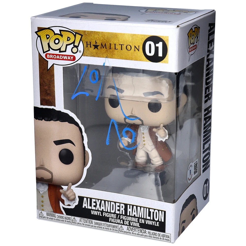 Lin Manuel Miranda Hamilton: An American Musical Autographed Alexander Hamilton #01 Funko Pop! - BAS