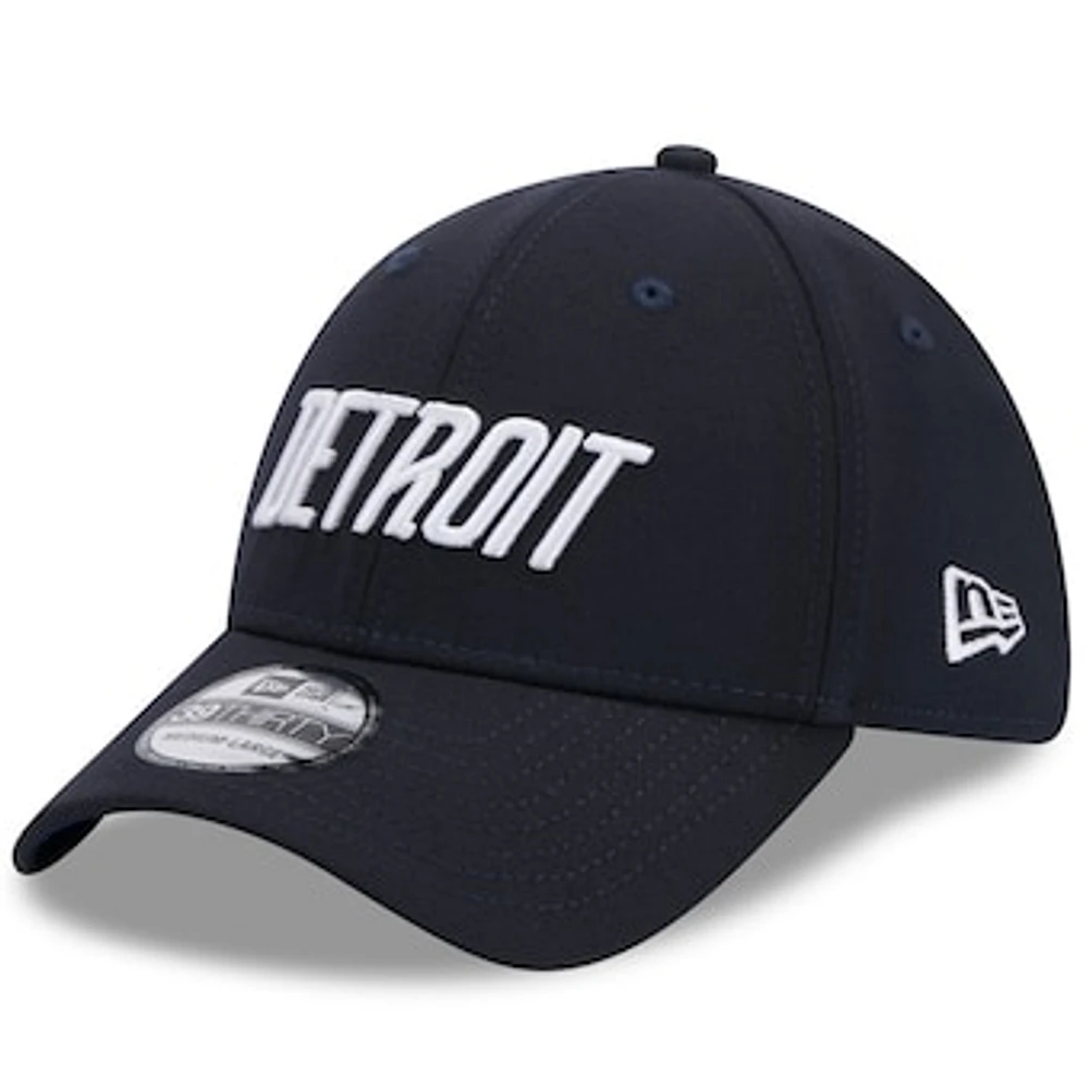 Men's New Era  Navy Detroit Tigers 2024 City Connect 39THIRTY Flex Hat