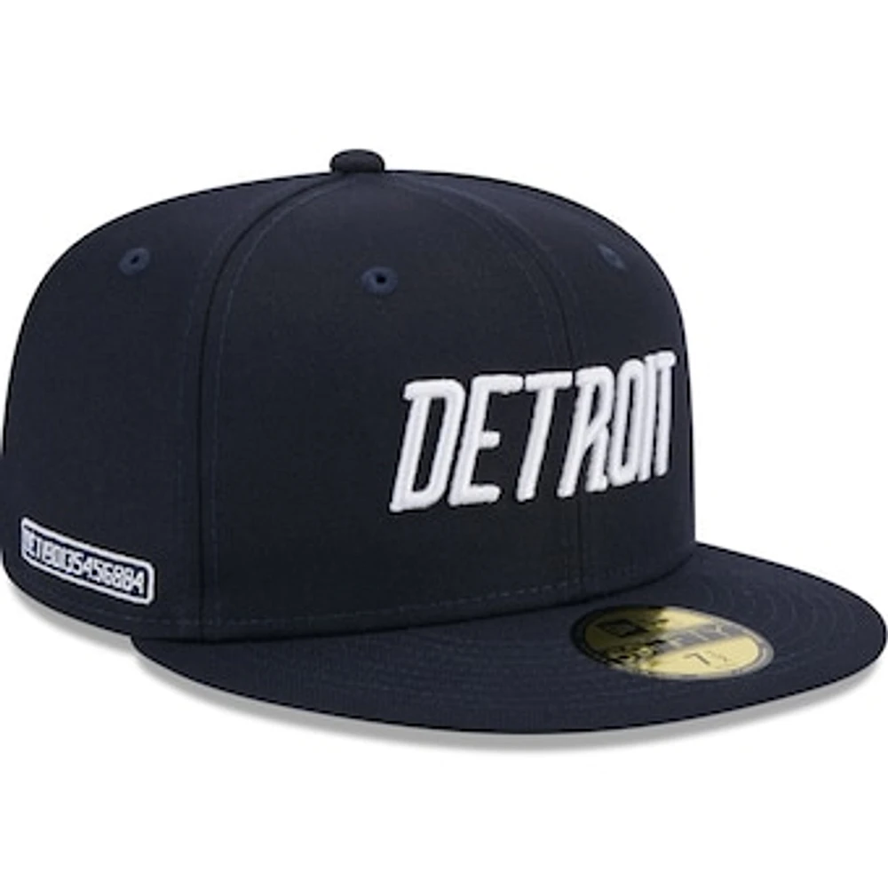 Men's New Era  Navy Detroit Tigers 2024 City Connect 59FIFTY Fitted Hat