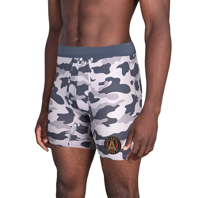 Men's Concepts Sport  Charcoal Atlanta United FC Invincible Knit Boxer Briefs