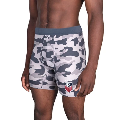 Men's Concepts Sport  Charcoal USWNT Invincible Knit Boxer Briefs
