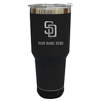 The Memory Company  San Diego Padres Personalized 30oz. Stainless Steel Bluetooth Tumbler