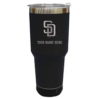 The Memory Company  San Diego Padres Personalized 30oz. Stainless Steel Bluetooth Tumbler