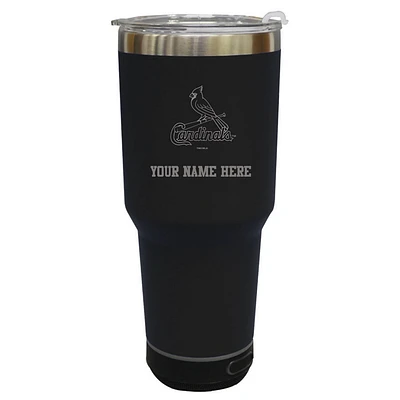 The Memory Company St. Louis Cardinals Personalized 30oz. Stainless Steel Bluetooth Tumbler