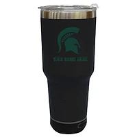 The Memory Company  Michigan State Spartans Personalized 30oz. Stainless Steel Bluetooth Tumbler