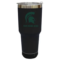 The Memory Company  Michigan State Spartans Personalized 30oz. Stainless Steel Bluetooth Tumbler
