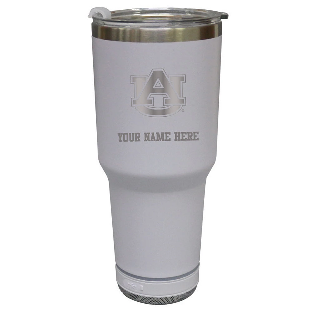 The Memory Company Auburn Tigers Personalized 30oz. Stainless Steel Bluetooth Tumbler