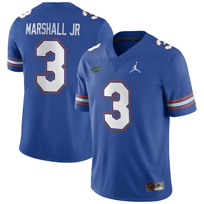 Men's Nike Jason Marshall Jr. Royal Florida Gators NIL Football Game Jersey