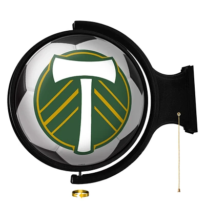 Portland Timbers 21'' x 23'' Rotating Lighted Soccer Ball Wall Sign