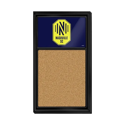 Nashville SC 17.5" x 31'' Cork Note Board