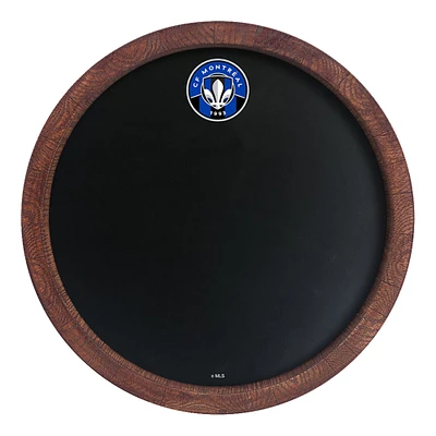 CF Montreal 20.25'' Round Chalkboard Faux Barrel Top Sign