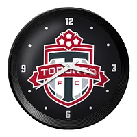 Toronto FC 15" Ribbed Frame Wall Clock