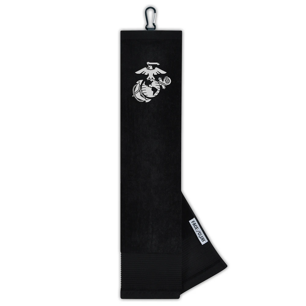 WinCraft Marines 15'' x 25'' Logo Face/Club Tri-Fold Embroidered Towel