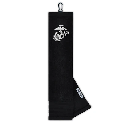 WinCraft  Marines 15'' x 25'' Logo Face/Club Tri-Fold Embroidered Towel