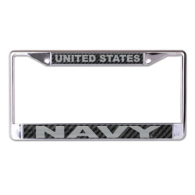 WinCraft  Navy S/L Metal License Plate Frame